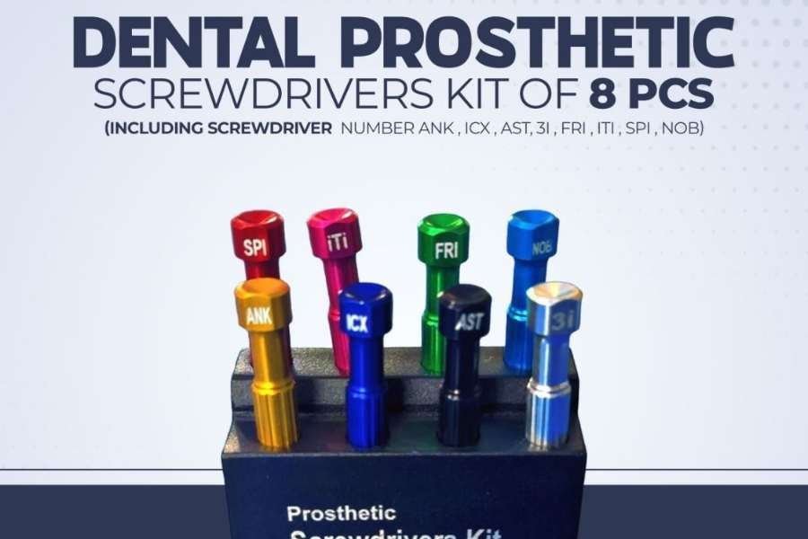 Dental Prosthetic Screwdrivers Kit