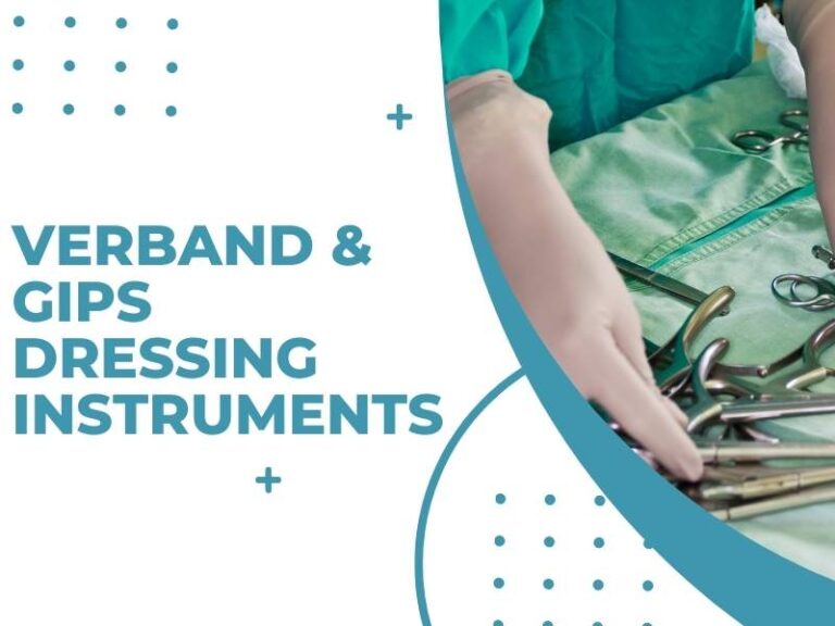 Verband & Gips Dressing Instruments